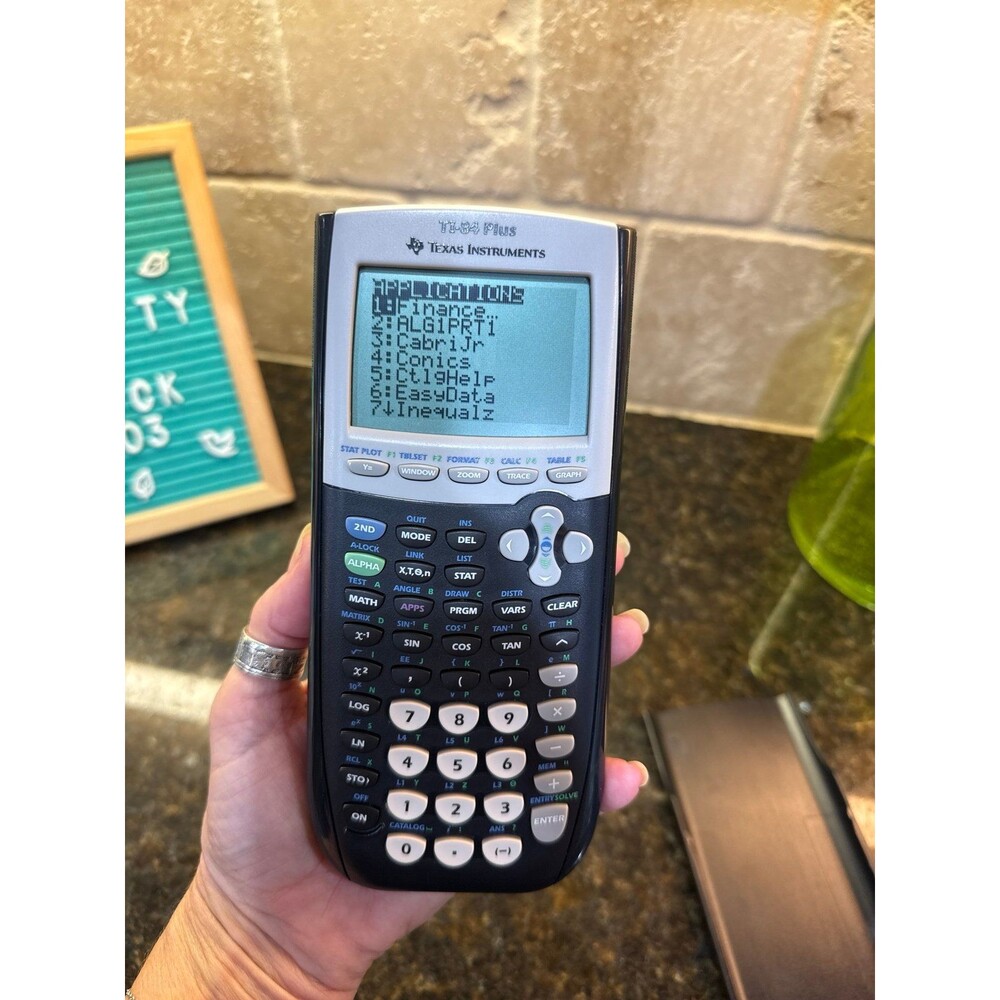 Texas Instruments TI-84 Plus Graphing Calculator Tested - Picture 8 of 8